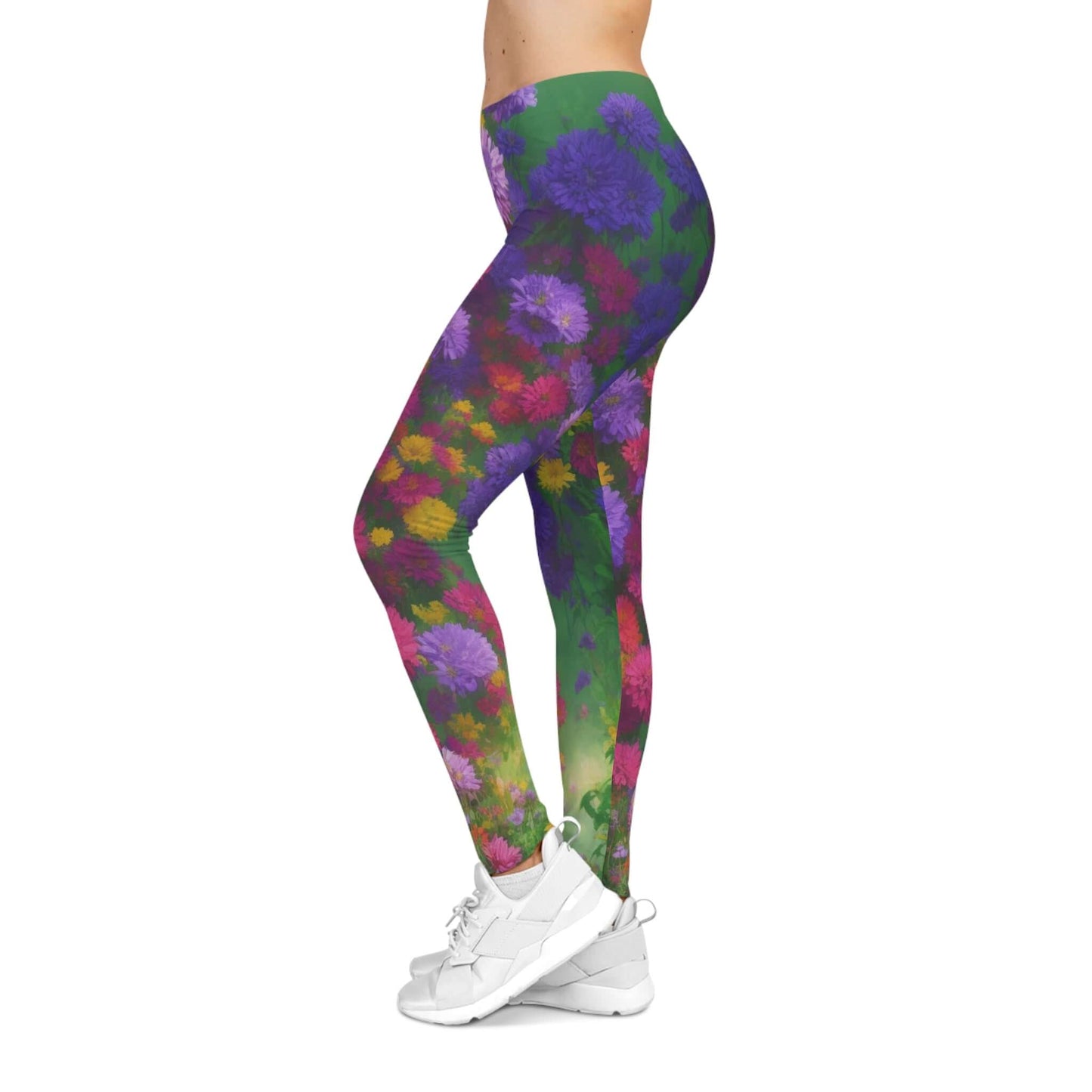 All Over Print Leggings Casual Yoga Pants Women's Activewear Art Print Leggings High Waisted Leggings Comfort Fit Leggings Everyday Wear Athleisure Fashion Stretchy Leggings for Women Trendy Women's Bottoms