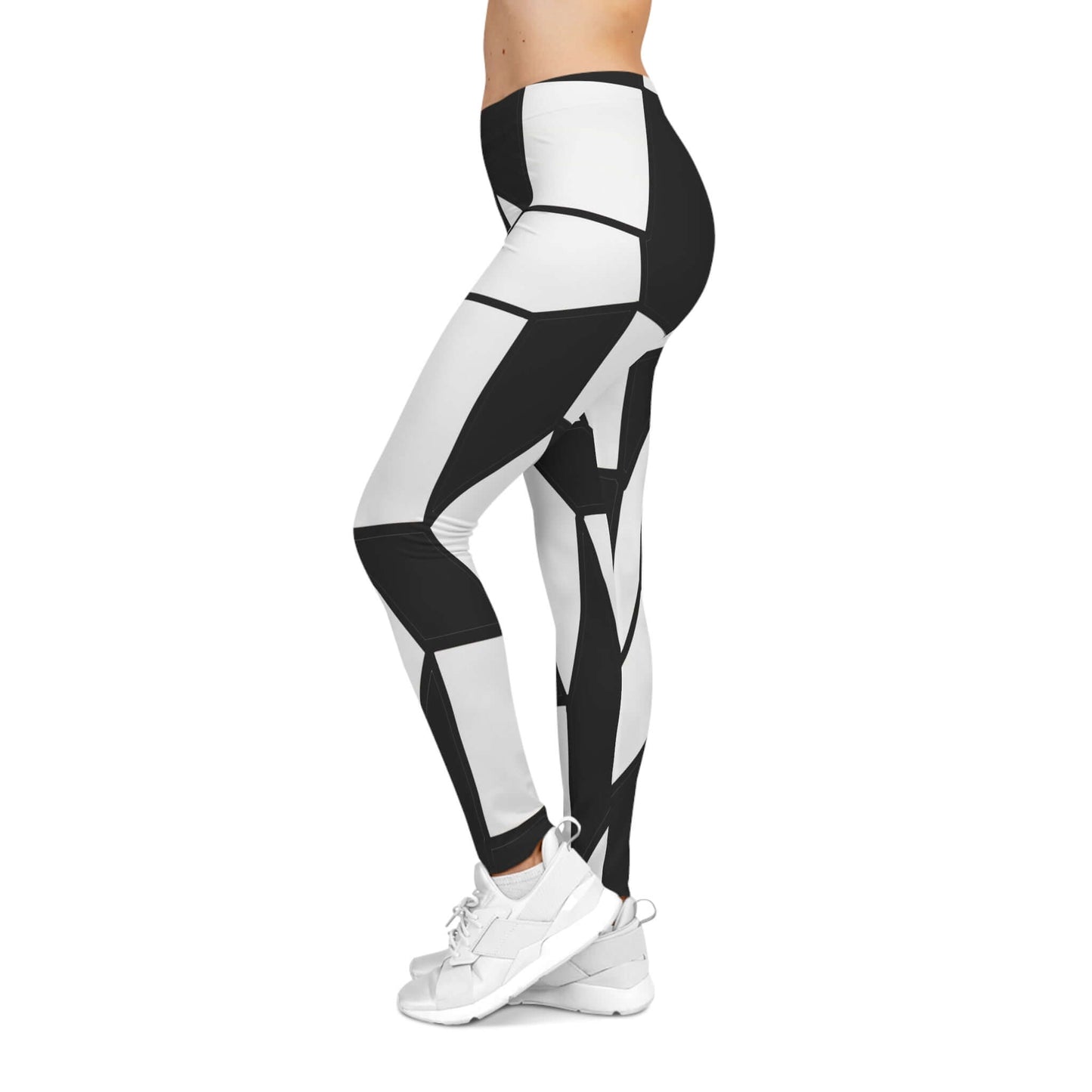 All Over Print Leggings Casual Yoga Pants Women's Activewear Art Print Leggings High Waisted Leggings Comfort Fit Leggings Everyday Wear Athleisure Fashion Stretchy Leggings for Women Trendy Women's Bottoms