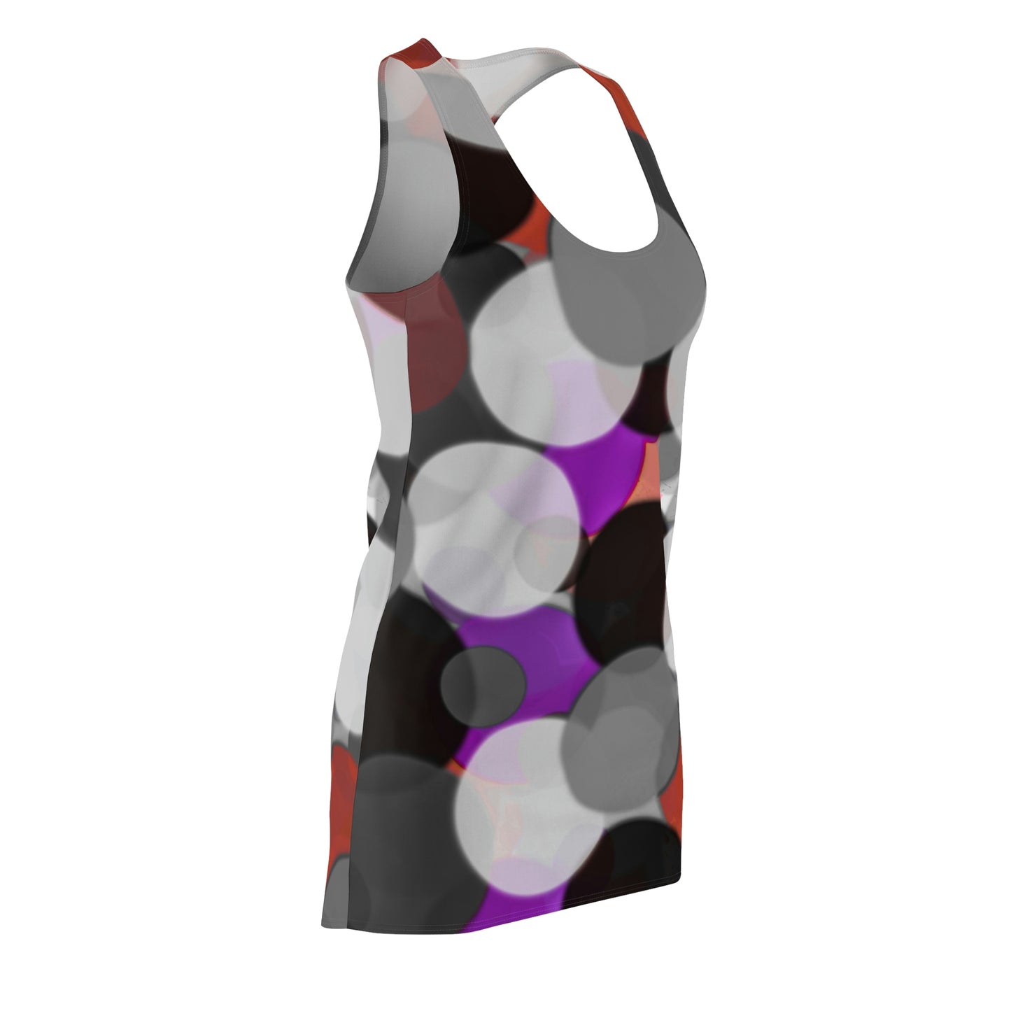 Racerback Dress – Les Ballons Abstract Retro Art