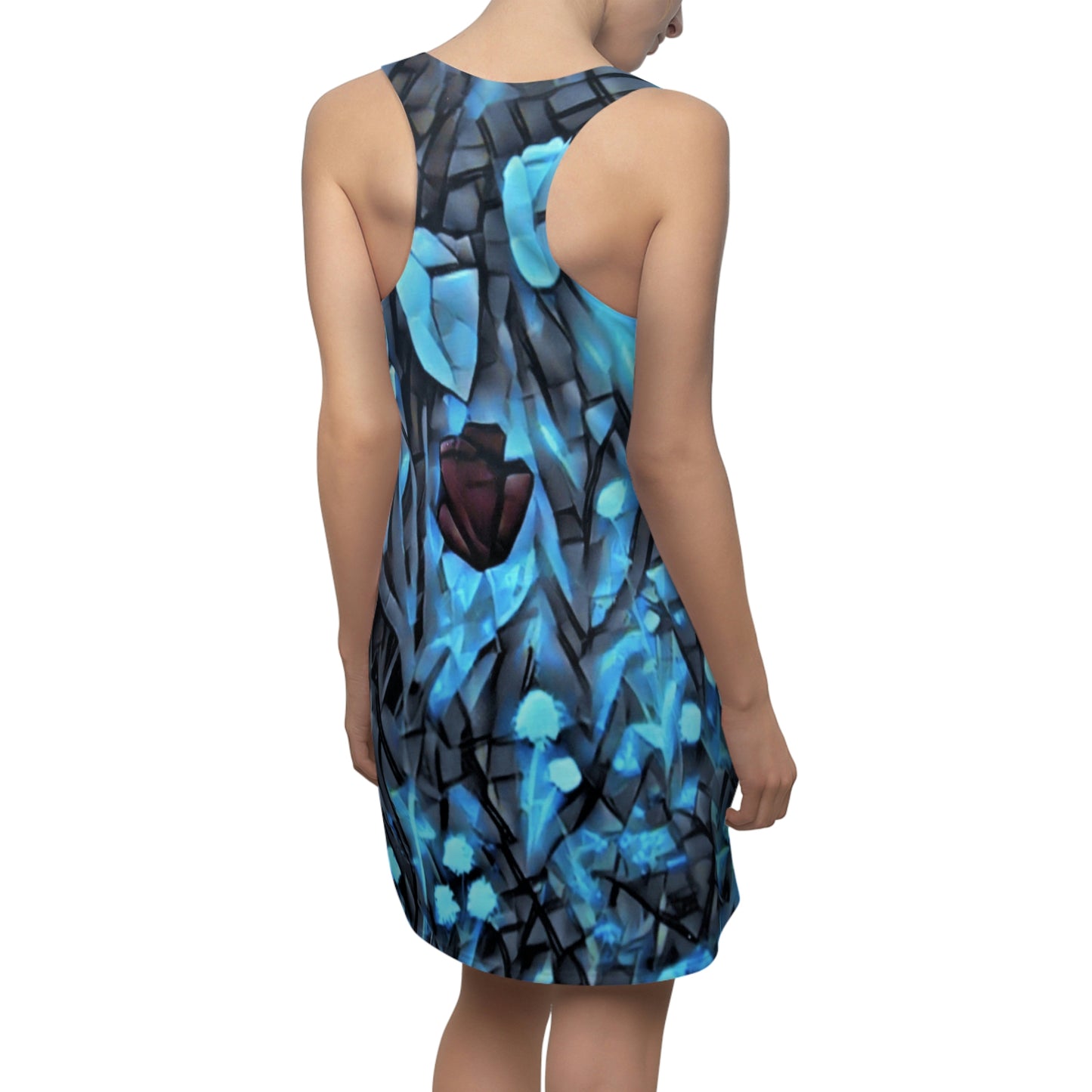 Racerback Dress – Tulips of Glass Art Nouveau Design