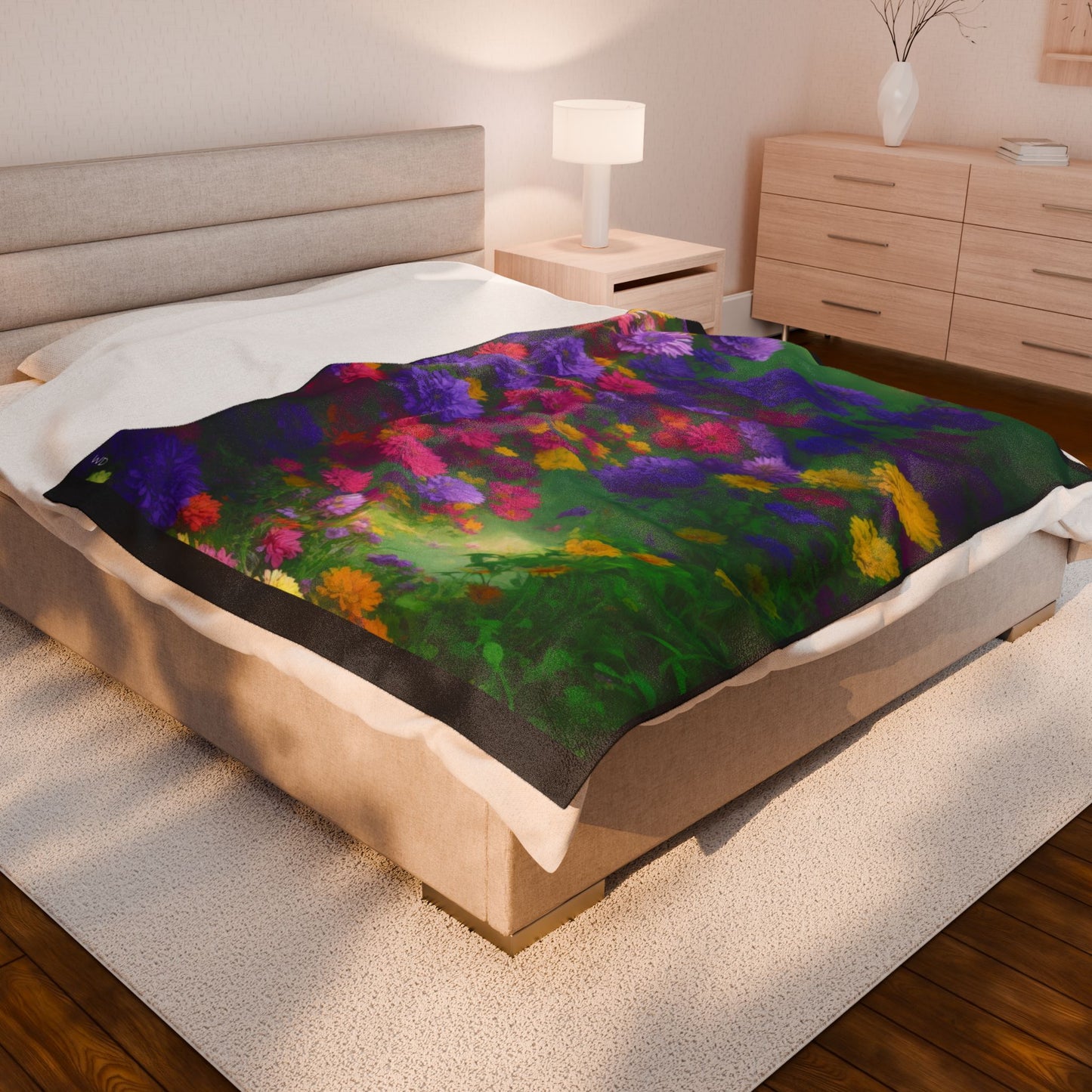 Velveteen Plush Blanket – Fleurs Fleurs