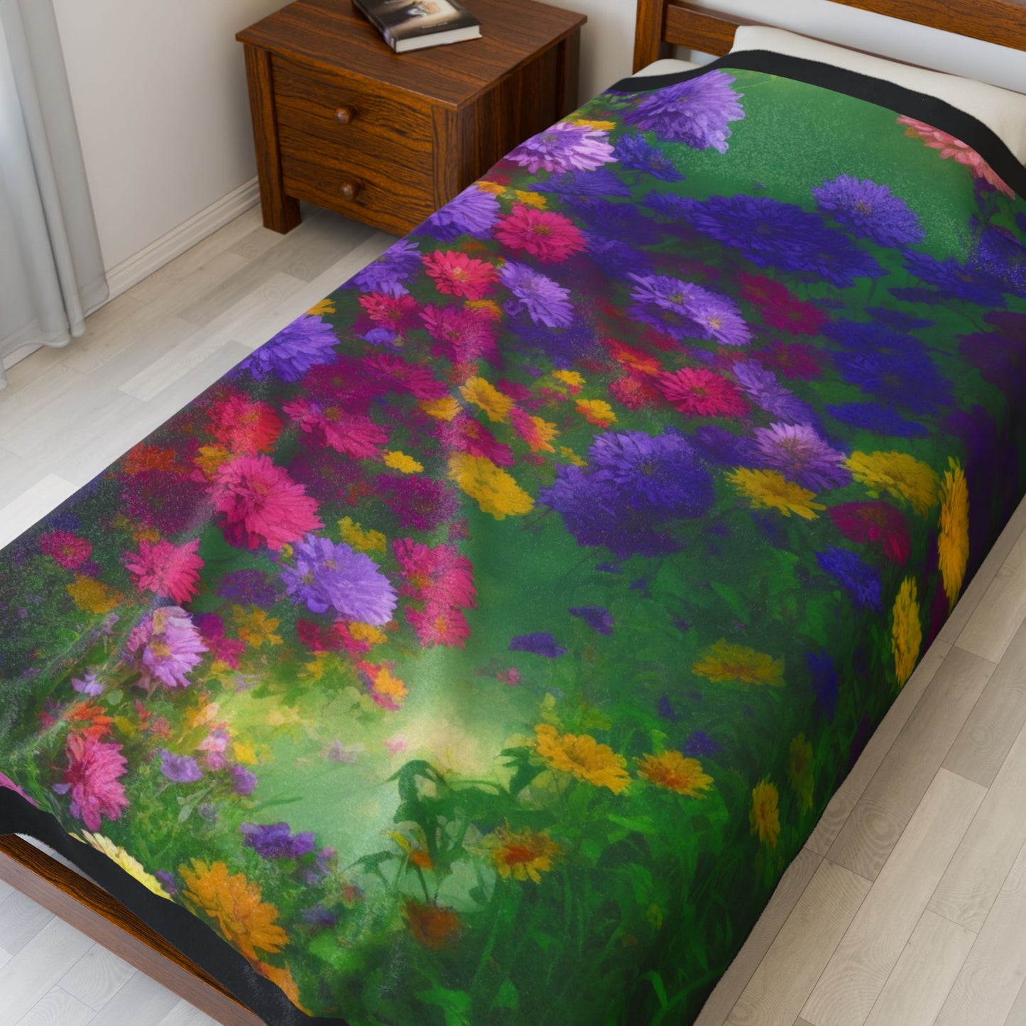 Velveteen Plush Blanket – Fleurs Fleurs