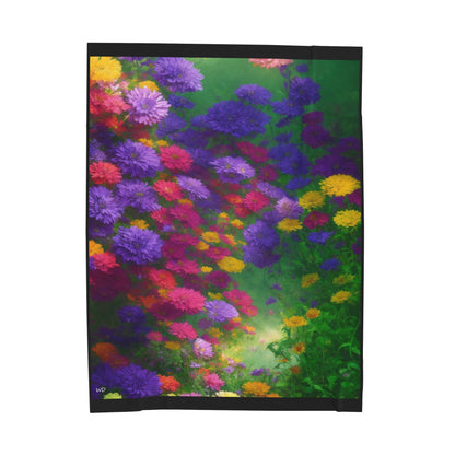 Velveteen Plush Blanket – Fleurs Fleurs