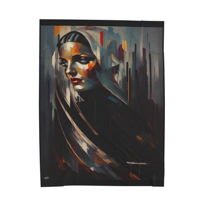 Velveteen Plush Blanket – Virgin Marie