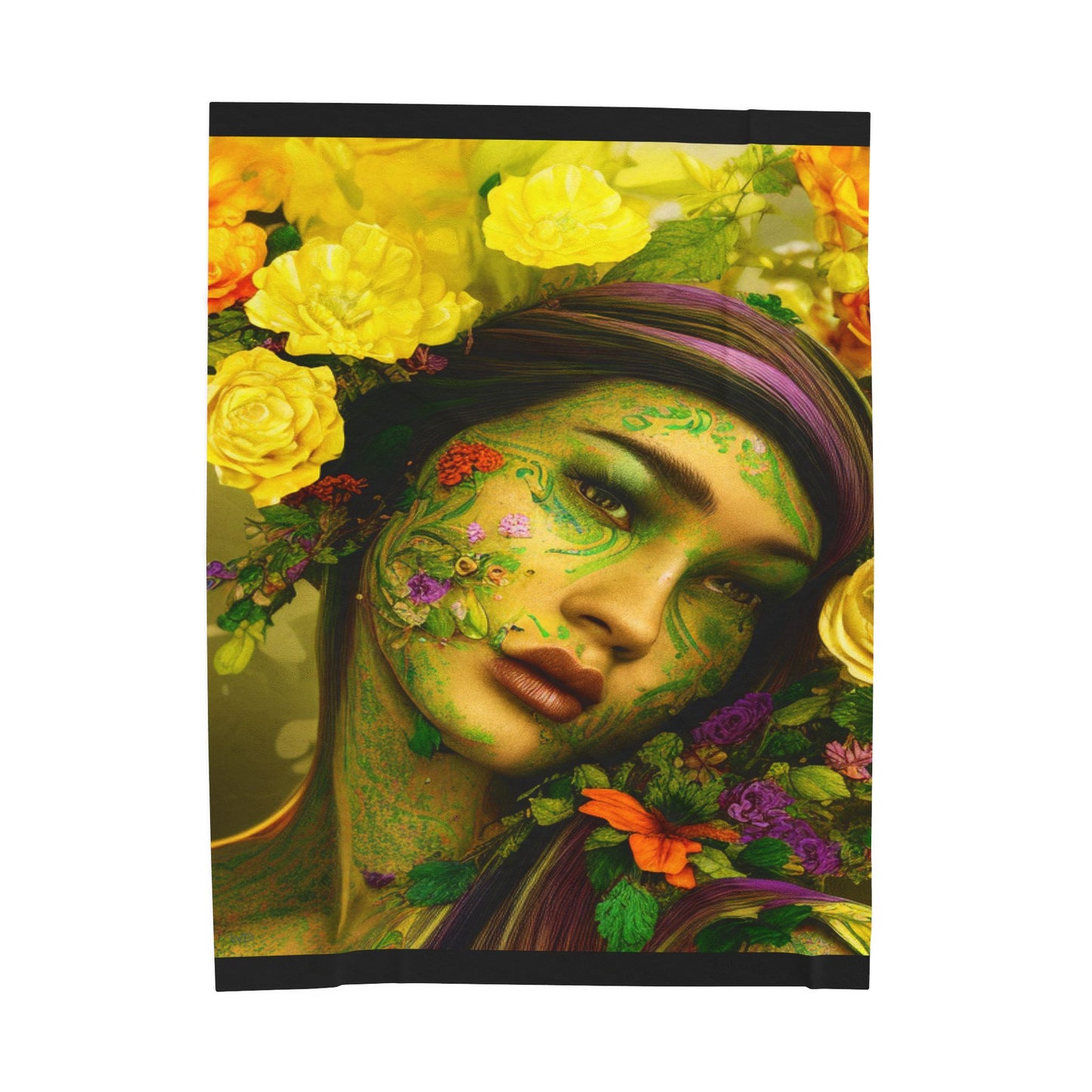 Velveteen Plush Blanket – Chloris