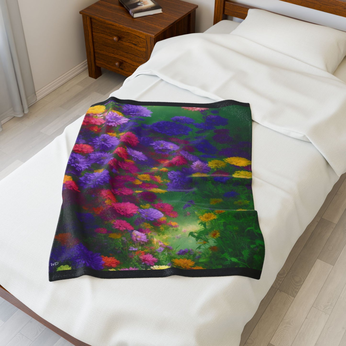 Velveteen Plush Blanket – Fleurs Fleurs