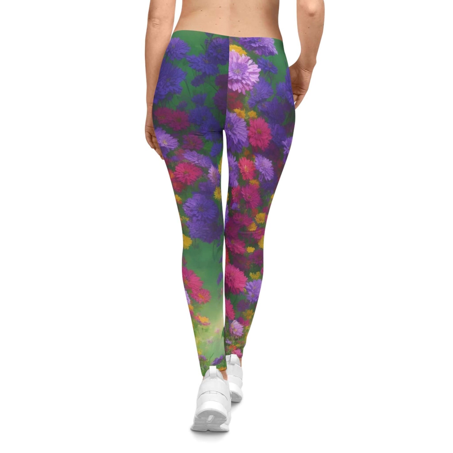 All Over Print Leggings Casual Yoga Pants Women's Activewear Art Print Leggings High Waisted Leggings Comfort Fit Leggings Everyday Wear Athleisure Fashion Stretchy Leggings for Women Trendy Women's Bottoms