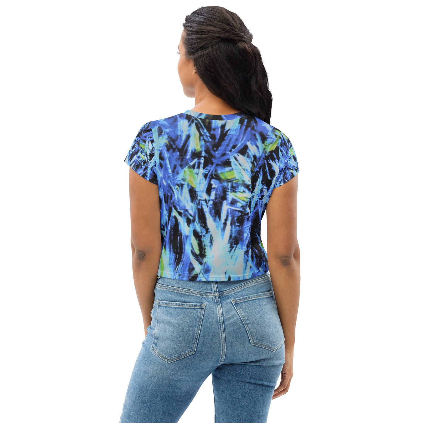 mpressionist Nature Crop Tee – Colors 5 Design