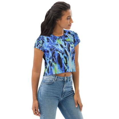 mpressionist Nature Crop Tee – Colors 5 Design
