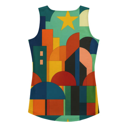 Sublimation Cut & Sew Tank Top – In the City Naive Art Design