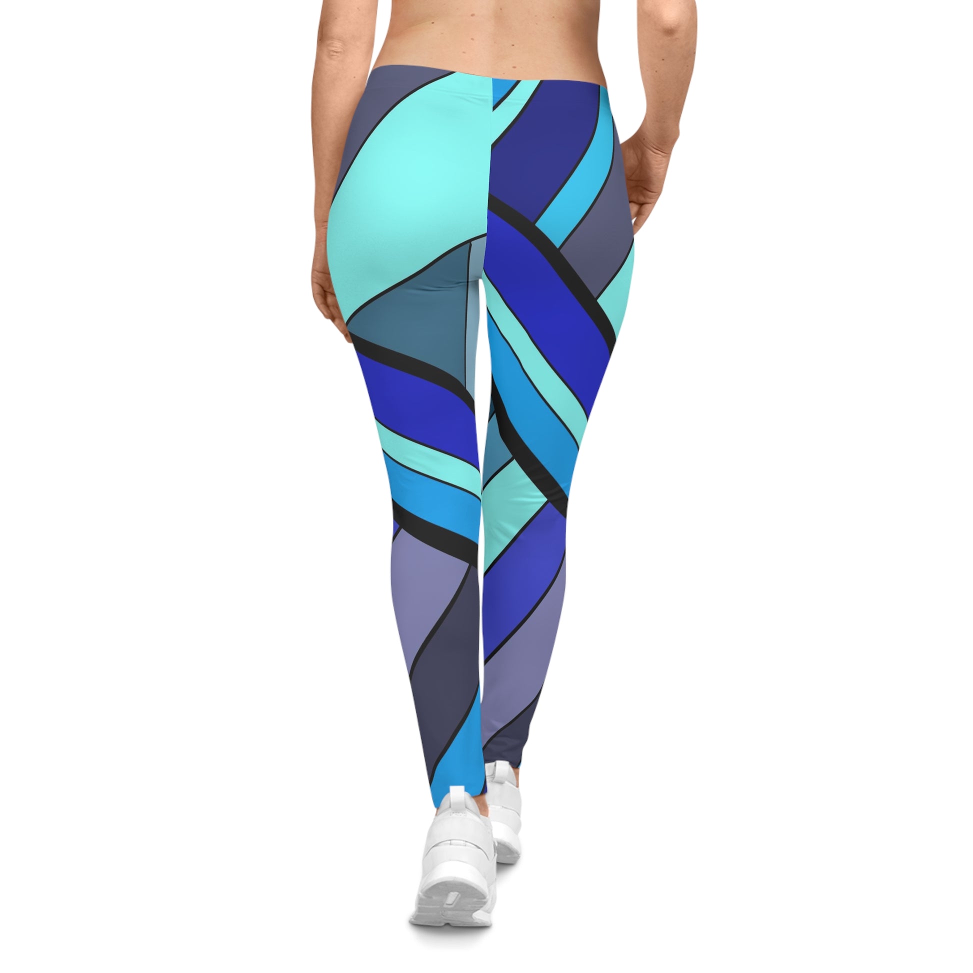 All Over Print Leggings Casual Yoga Pants Women's Activewear Art Print Leggings High Waisted Leggings Comfort Fit Leggings Everyday Wear Athleisure Fashion Stretchy Leggings for Women Trendy Women's Bottoms