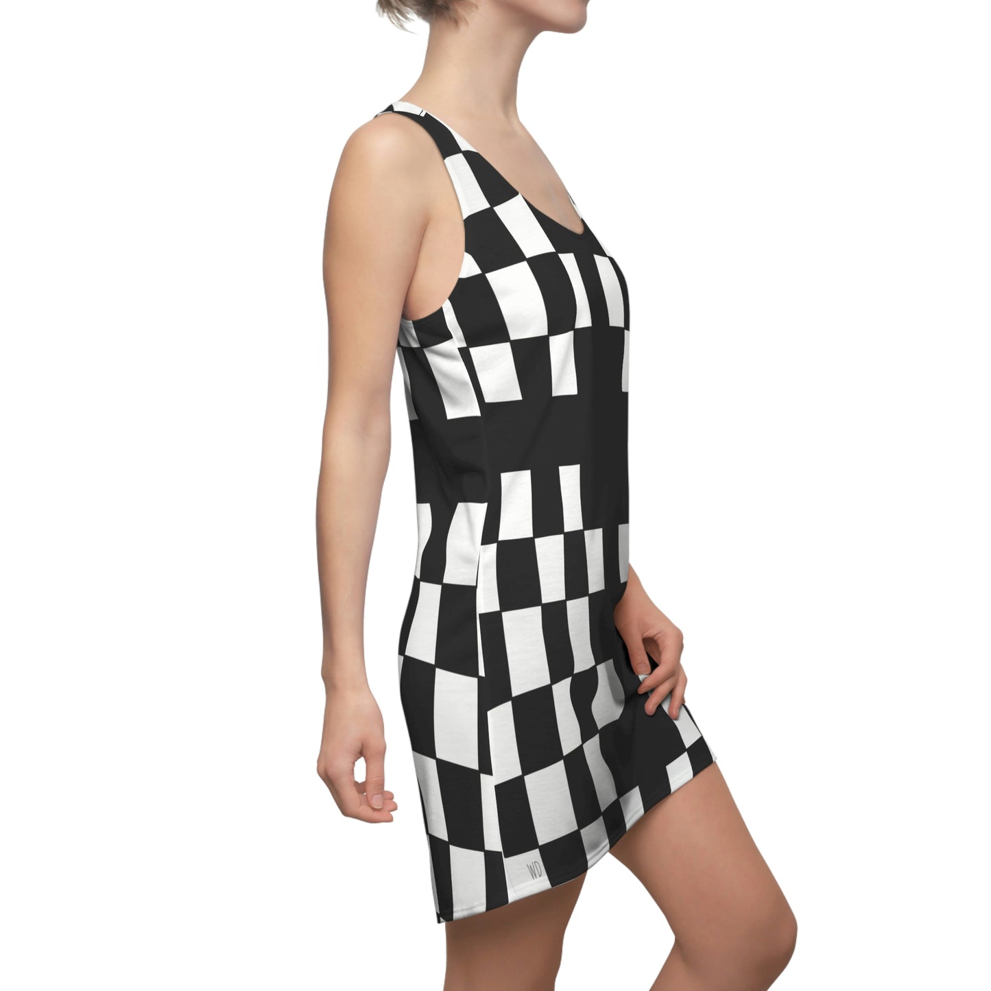 Racerback Dress – Optic 60s Vintage Design