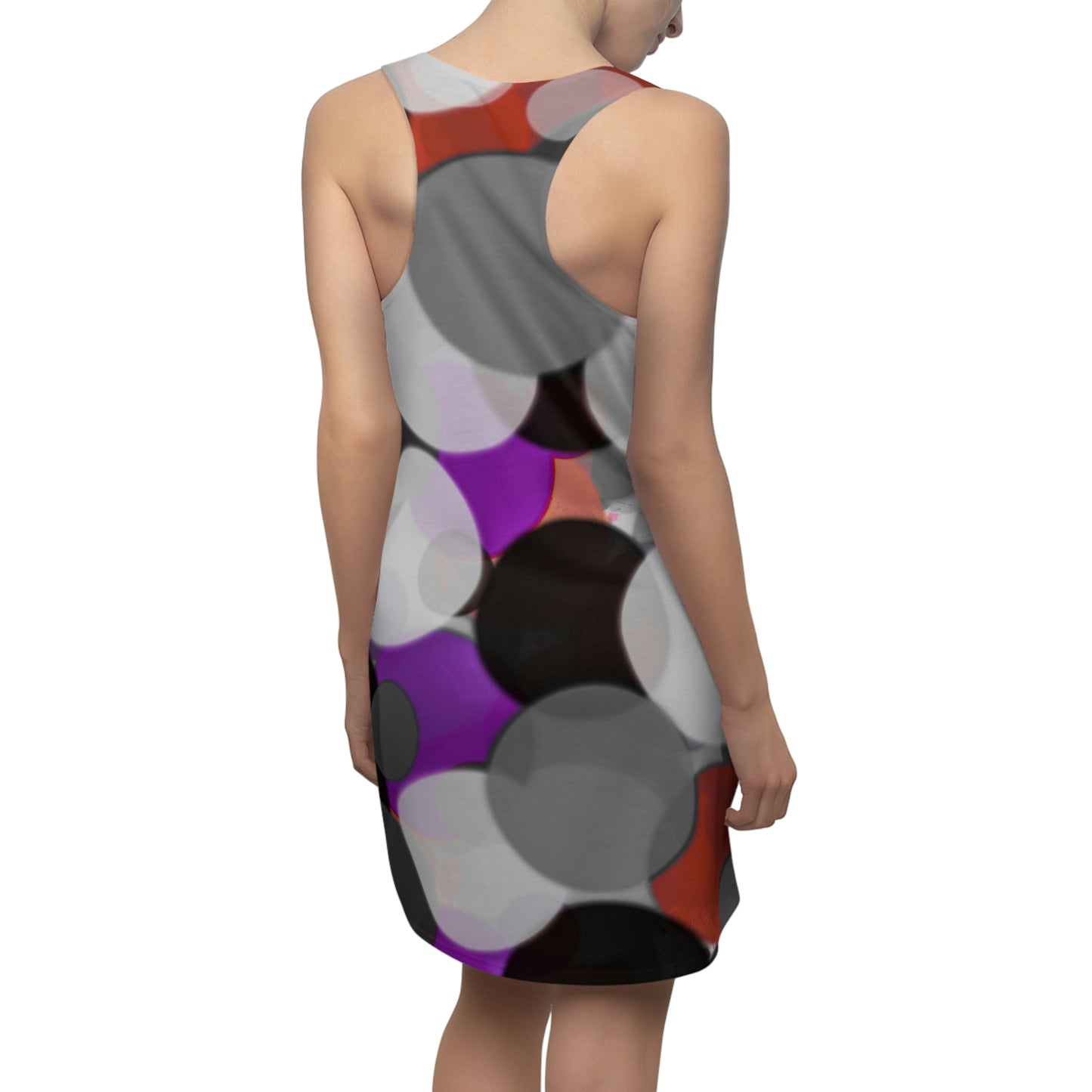 Racerback Dress – Les Ballons Abstract Retro Art