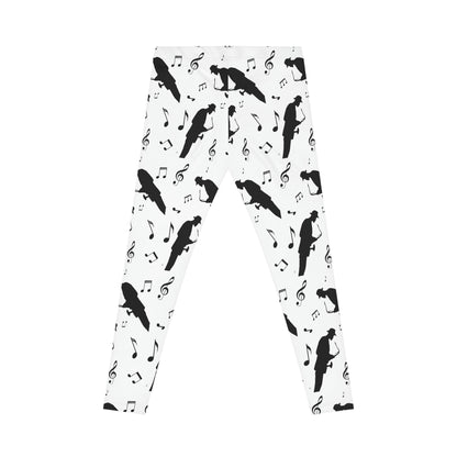 Music Women’s Casual Leggings (AOP)