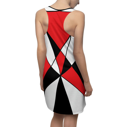 Racerback Dress – 3 Colors 2 Abstract Geometric Art