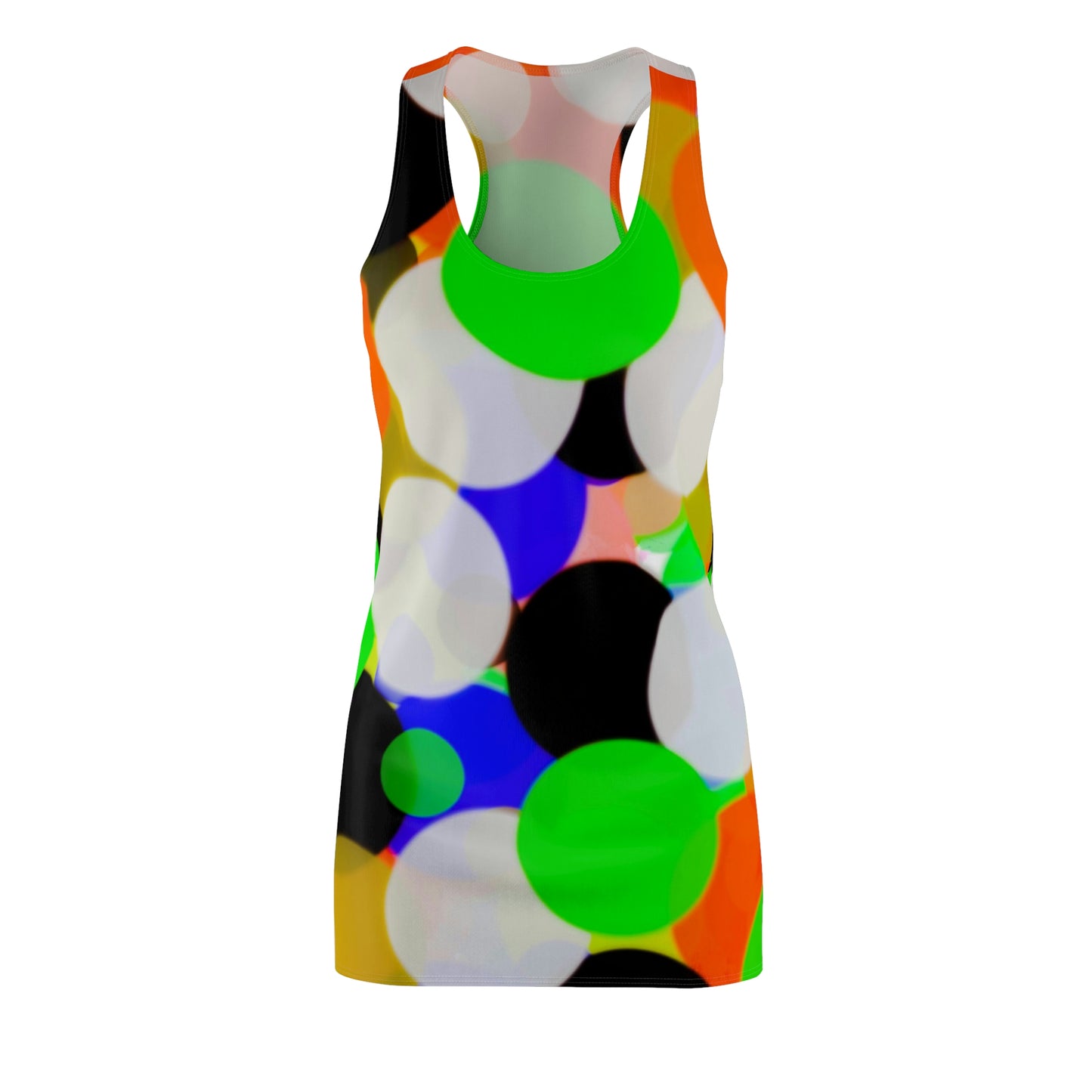 Racerback Dress – Ballons Retro Pop Art Design