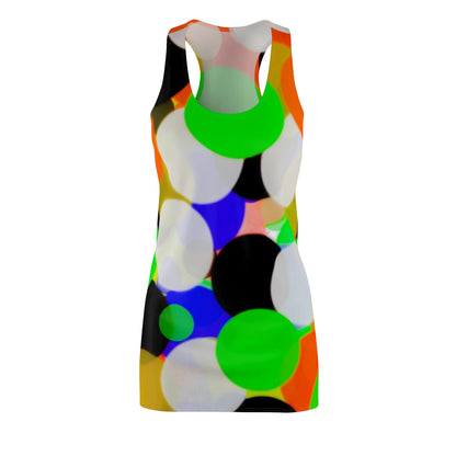 Racerback Dress – Ballons Retro Pop Art Design