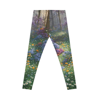 Women’s Leggings – Whispers of a Blooming Forest