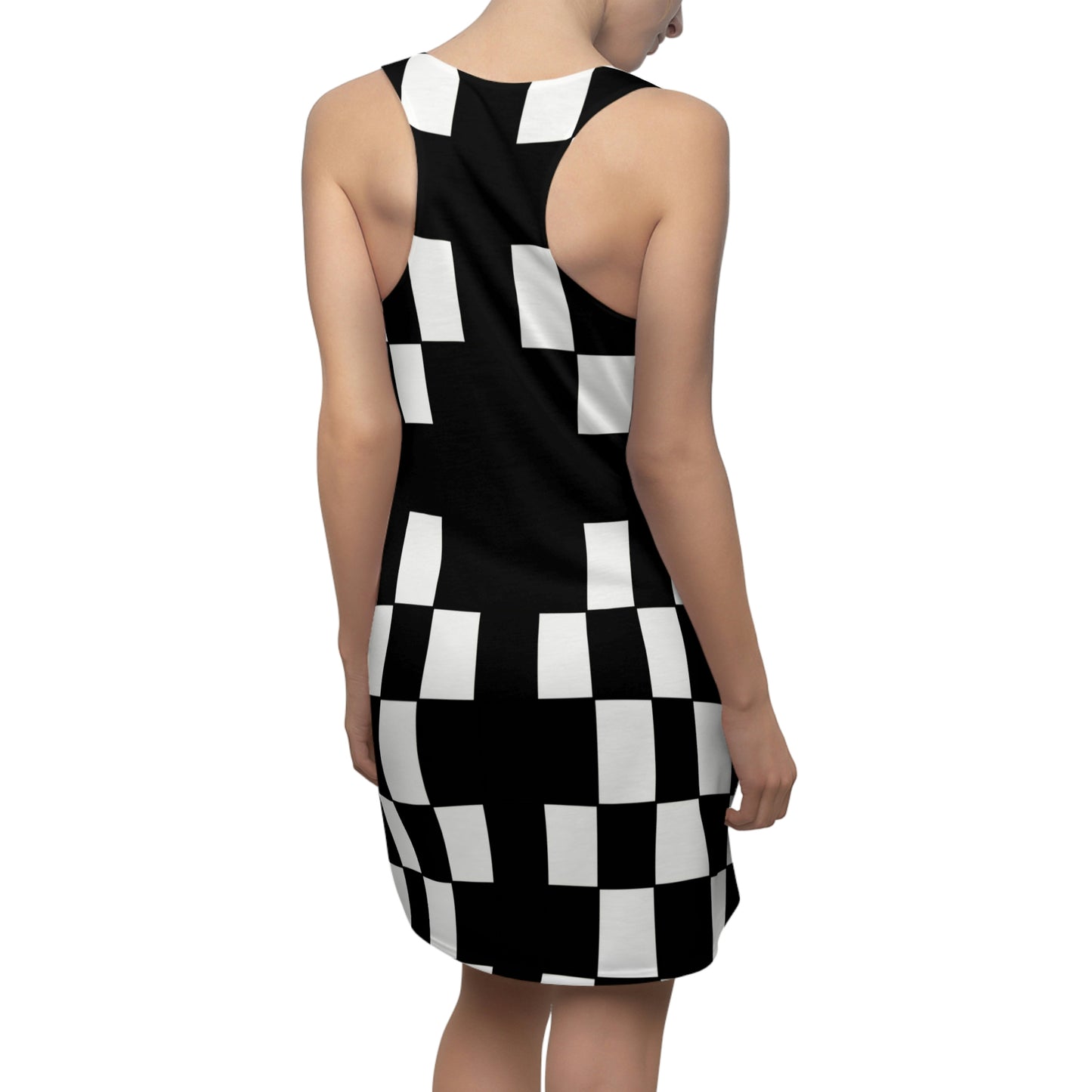 Racerback Dress – Optic 60s Vintage Design