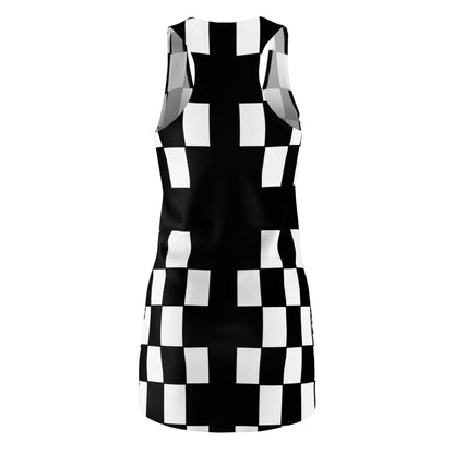 Racerback Dress – Optic 60s Vintage Design