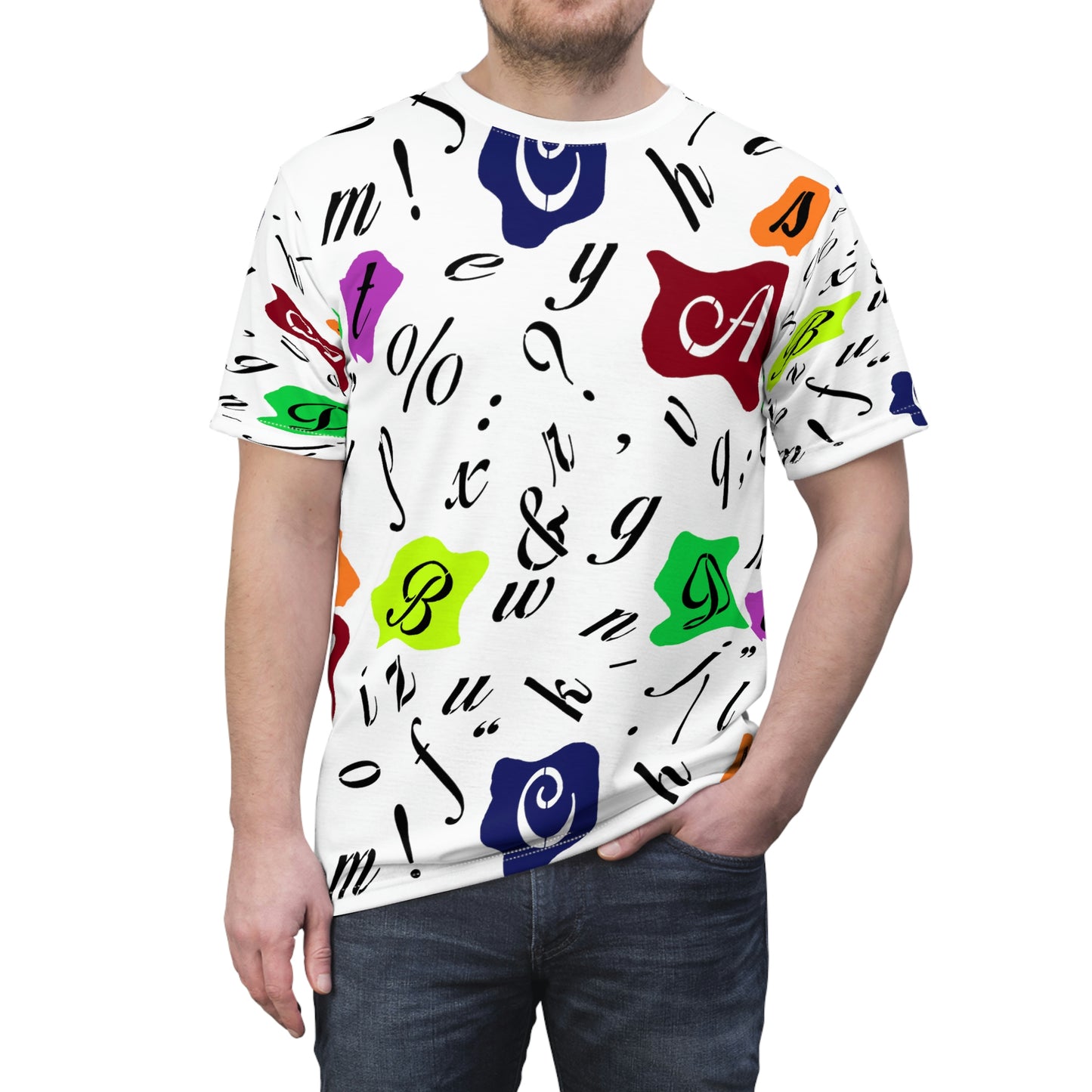 Unisex AOP Cut & Sew Tee