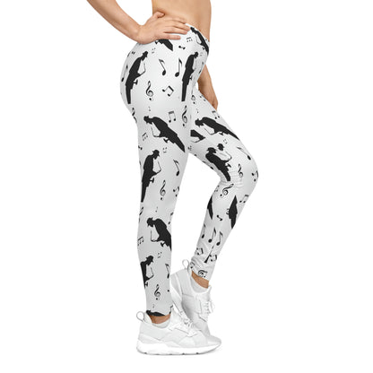 Music Women’s Casual Leggings (AOP)