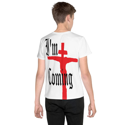 Youth Crew Neck T-Shirt – I’m Coming 2