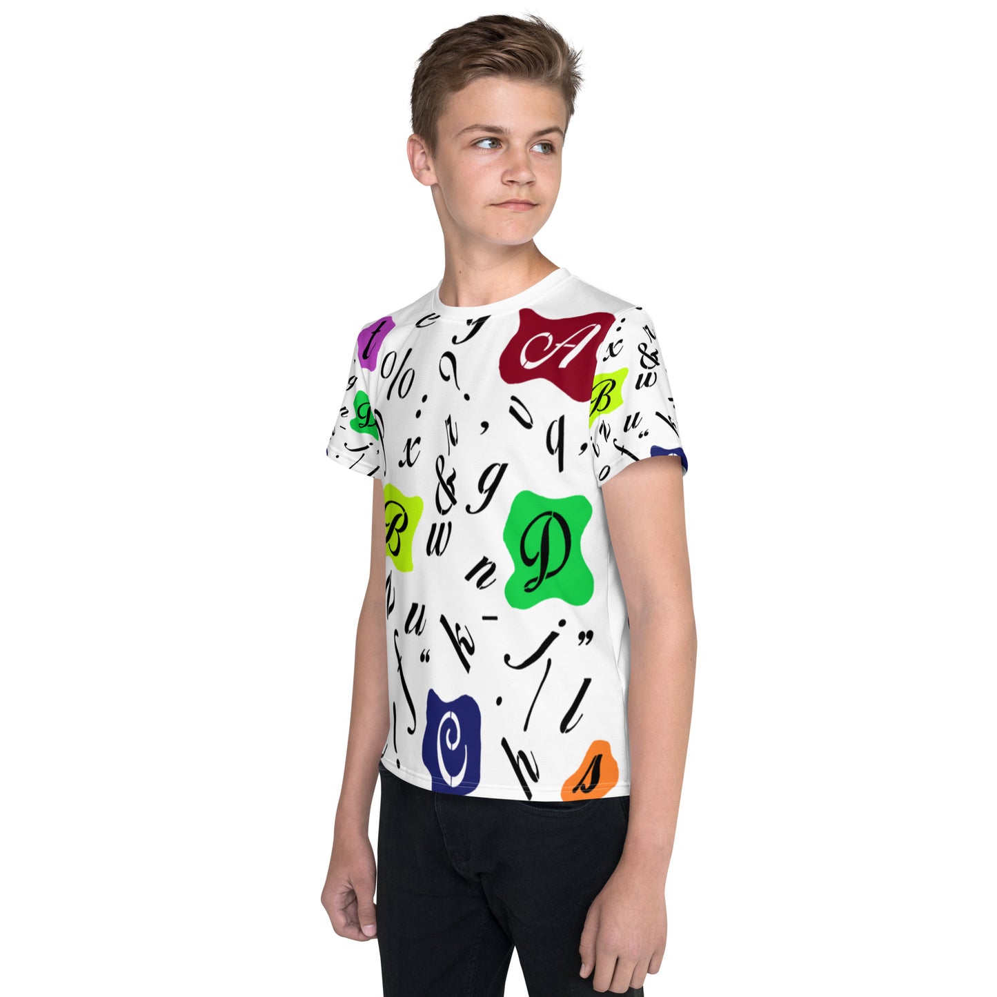 Youth crew neck t-shirt