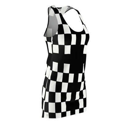 Racerback Dress – Optic 60s Vintage Design