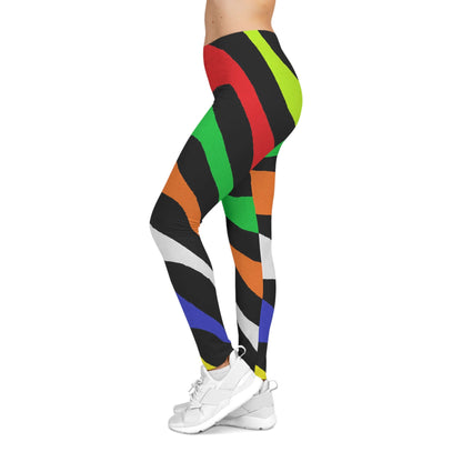 All Over Print Leggings Casual Yoga Pants Women's Activewear Art Print Leggings High Waisted Leggings Comfort Fit Leggings Everyday Wear Athleisure Fashion Stretchy Leggings for Women Trendy Women's Bottoms