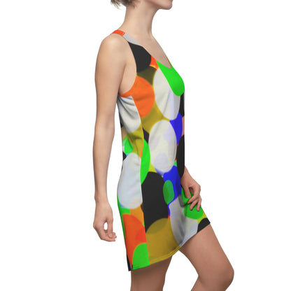 Racerback Dress – Ballons Retro Pop Art Design
