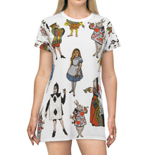 Load image into Gallery viewer, All Over Print T-Shirt Dress