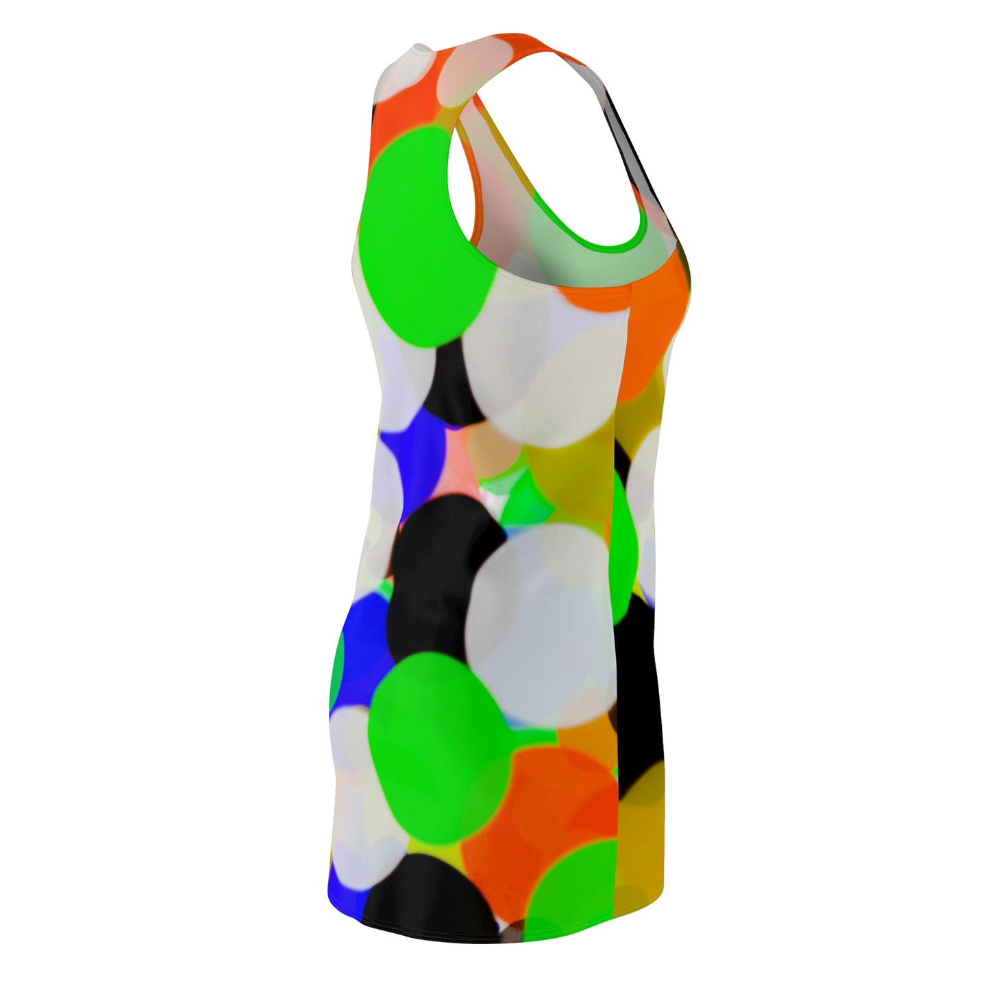 Racerback Dress – Ballons Retro Pop Art Design