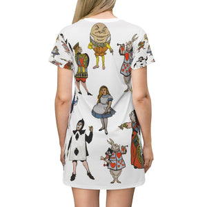 All Over Print T-Shirt Dress