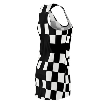 Racerback Dress – Optic 60s Vintage Design