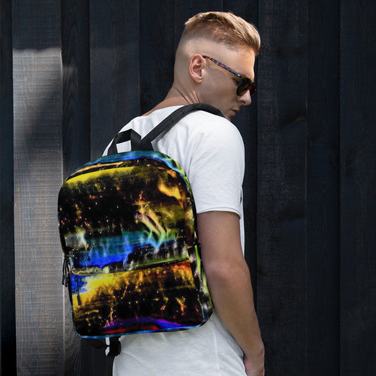 a man in a white shirt holding a skateboard 