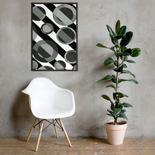Load image into Gallery viewer, a chair and a plant in a vase on a table 