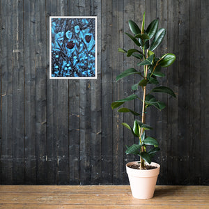 a potted plant sitting on a wooden table 