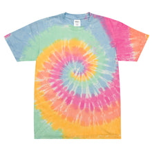 Load image into Gallery viewer, Unisexe oversized tie-dye t-shirt